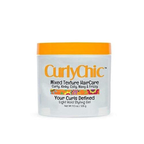 CurlyChic Your Curls Defined Light Hold Styling Gel (11.5 oz.)